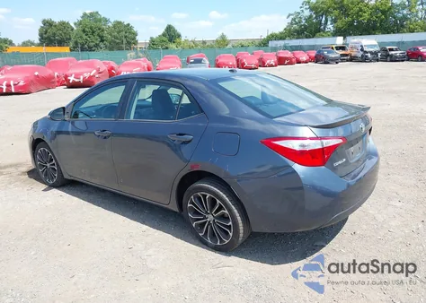 2016 Toyota Corolla S Premium from USA, damaged, VIN 2T1BURHE8GC531318